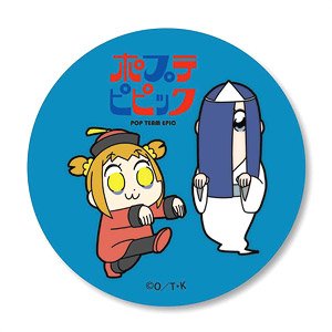 缶バッチ ポプテピピック/オバケ (キャラクターグッズ)