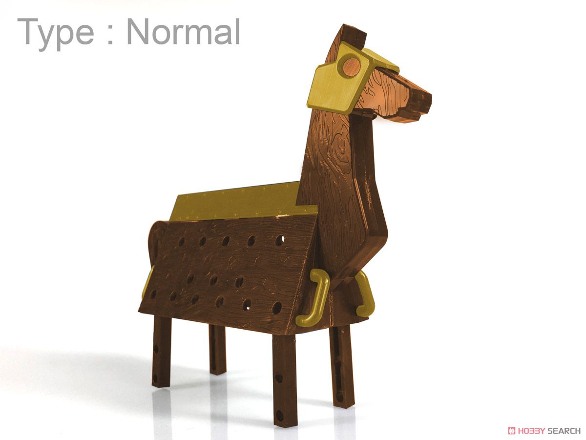 LOVE TOYS Vol.3 三角木馬 Wooden horse (組立キット) その他の画像1