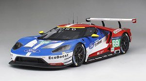 フォード GT #69 LMGTE-Pro 2016 ル・マン24時間 3位 フォード チップガナッシチーム USA (ミニカー)