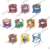 Detective Conan Clear Clip Badge Vol.2 (Set of 10) (Anime Toy) Item picture1