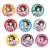Love Live! Sunshine!! Trading Acrylic Badge Ver.2 (Set of 9) (Anime Toy) Item picture1