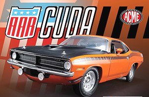 1970 Plymouth AAR Cuda - Vitamin C Orange (ミニカー)