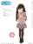 50 Funwari Check Frill One-piece Dress (Pink x Blue Check) (Fashion Doll) Other picture1
