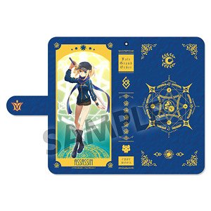 Fate/Grand Order 手帳型スマートフォンケース アサシン/謎のヒロインX (キャラクターグッズ)