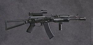 ダムトイ 1/6 エリートファイヤーアームズシリーズ 2 スペツナズ アサルト ライフル AK105 セット ブラック (ドール)