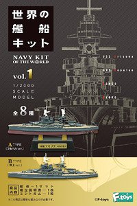 Navy Kit of the World (Set of 10) (Plastic model)