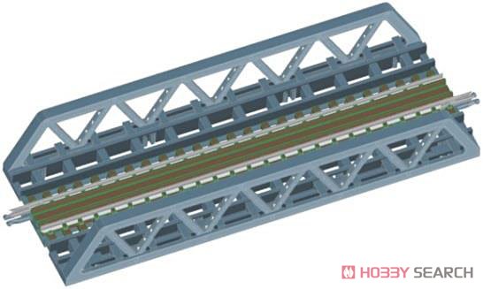 Fine Track ポニートラス鉄橋 (F) (青) (鉄道模型) その他の画像1