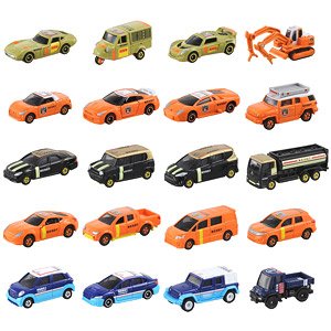 Tomica Lottery 22 Fire Fighter Collection (Set of 20) (Tomica)