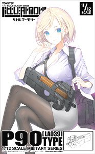 1/12 Little Armory (LA039) P90 Type (Plastic model)