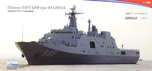 中国海軍 071/071A型 揚陸艦 (プラモデル)