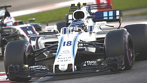 ウィリアムズ マルティニ レーシング メルセデス FW40 ランス・ストロール アブダビGP 2017 (ミニカー)