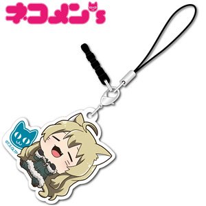 [Girls` Last Tour] Nekomens Acrylic Charm Yuuri (Anime Toy)