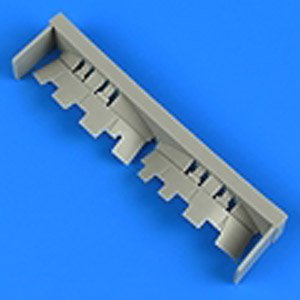 Cowling Flap for Mitsubishi A6M5c Zero Fighter Type 52 Hei (for Hasegawa) (Plastic model)