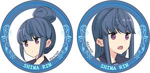 [Yurucamp] Can Badge Set 2 Rin Shima (Anime Toy)