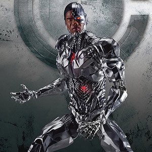 Dynamic Action Heroes #008 - 1/9 Scale Action Figure: Justice League - Cyborg (Completed)