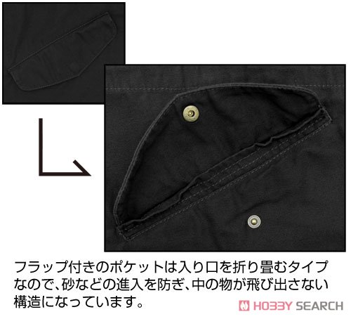Kantai Collection Prinz Eugen M-51 Jacket Black L (Anime Toy) Item picture5