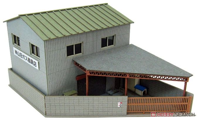 [みにちゅあーと] なつかしのジオラマシリーズ 町工場C (組み立てキット) (鉄道模型) 商品画像1