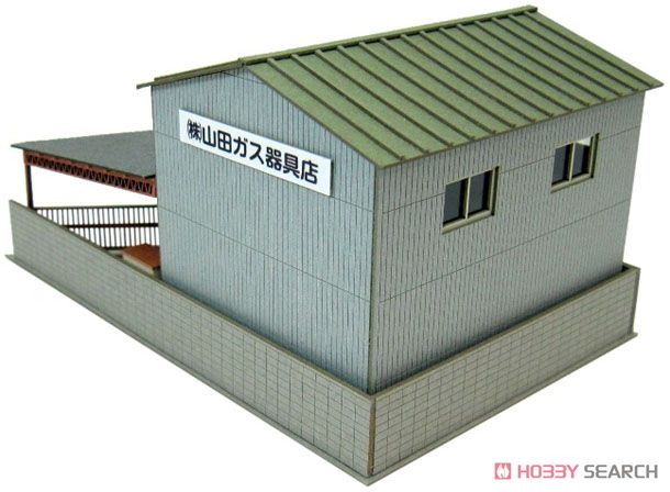 [みにちゅあーと] なつかしのジオラマシリーズ 町工場C (組み立てキット) (鉄道模型) 商品画像2