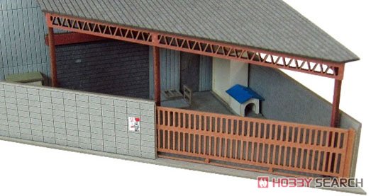 [みにちゅあーと] なつかしのジオラマシリーズ 町工場C (組み立てキット) (鉄道模型) 商品画像3