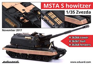 2S19 Msta-S Howitzer Big ED Parts Set (for Zvezda) (Plastic model)