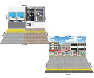 Diorama Sheet Mini EX [1/12 Station Set A] (Fashion Doll)