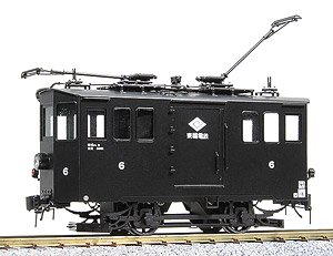 1/80(HO) Keifuku Electric Railroad TEKI6 Electric Locomotive Kit (Unassembled Kit) (Model Train)