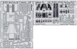 Sea Fury FB.11 Interior (for Airfix) (Plastic model)
