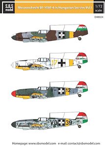Messerschmitt Bf-109F in Hungarian Service VOL. I. (Decal)