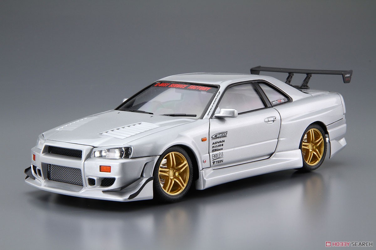 C-West BNR34 Skyline GT-R` 02 (Nissan) (Model Car) Item picture1