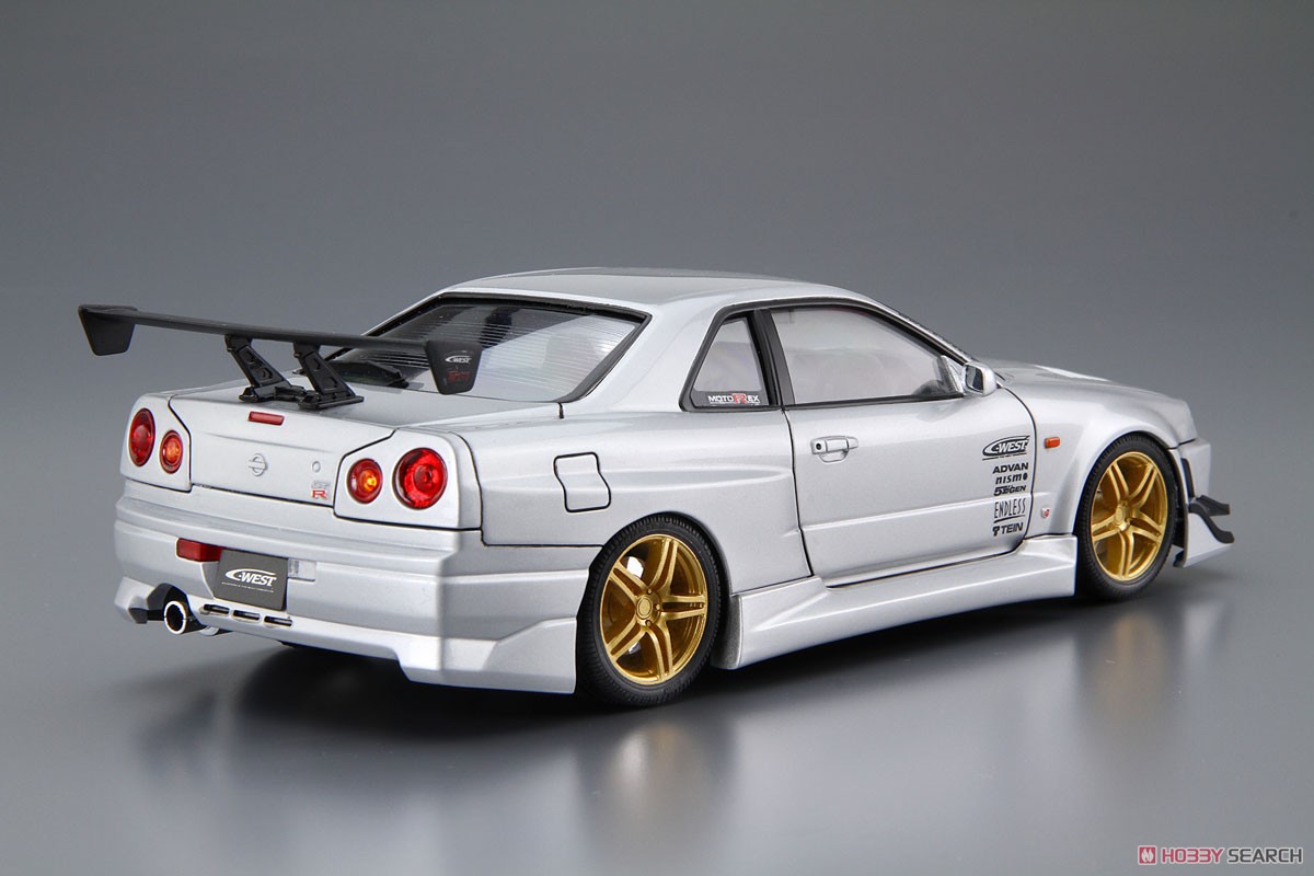 C-West BNR34 Skyline GT-R` 02 (Nissan) (Model Car) Item picture2