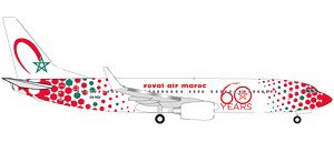 737-800 ロイヤル エア モロッコ 60th anniversary CN-RGV (完成品飛行機)