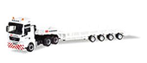 (HO) MAN TGX XXL 6x4 Euro 5 低床セミトレーラー `DB Schenker` (鉄道模型)