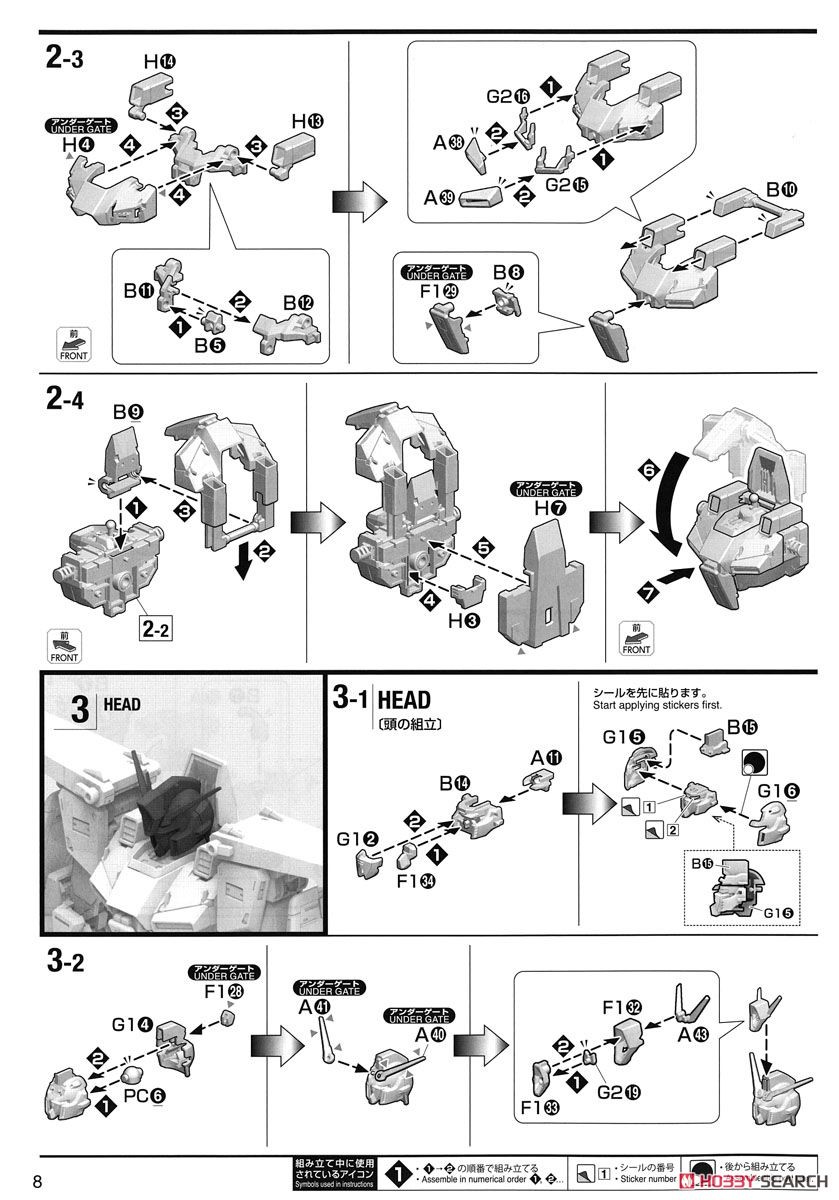 MSZ-010 ダブルゼータガンダム Ver.Ka (MG) (ガンプラ) 設計図3