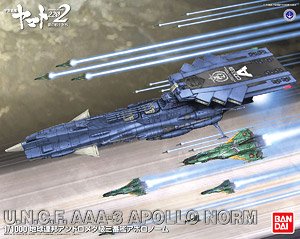 地球連邦 アンドロメダ級三番艦 アポロノーム (1/1000) (プラモデル)