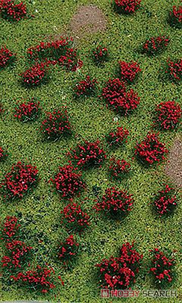 95604 (HO) 情景シート 花盛りの牧草地 (Landscape Detailing - Flowering Meadow Red, 5``x7``) (12.7cm×17.8cm) 商品画像2