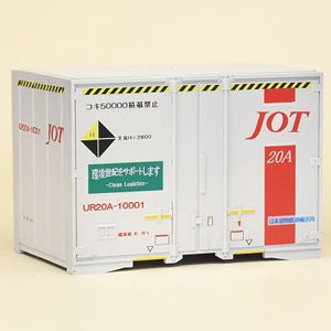 1/80(HO) UR20A Container (JOT Red) (1 Piece) (Unassembled Kit) (Model Train)