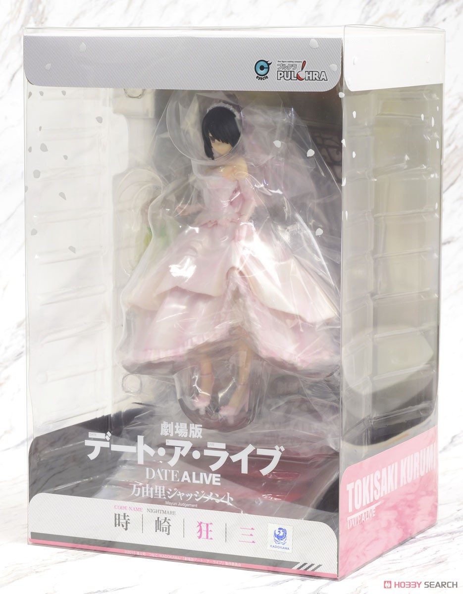 Date A Live [Kurumi Tokisaki] Wedding Ver Pink (PVC Figure) Package1