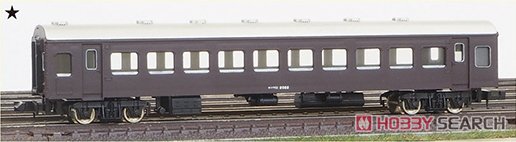 着色済み 国鉄客車 ナハフ11形 (三等緩急車) (茶色) (組み立てキット) (鉄道模型) その他の画像2