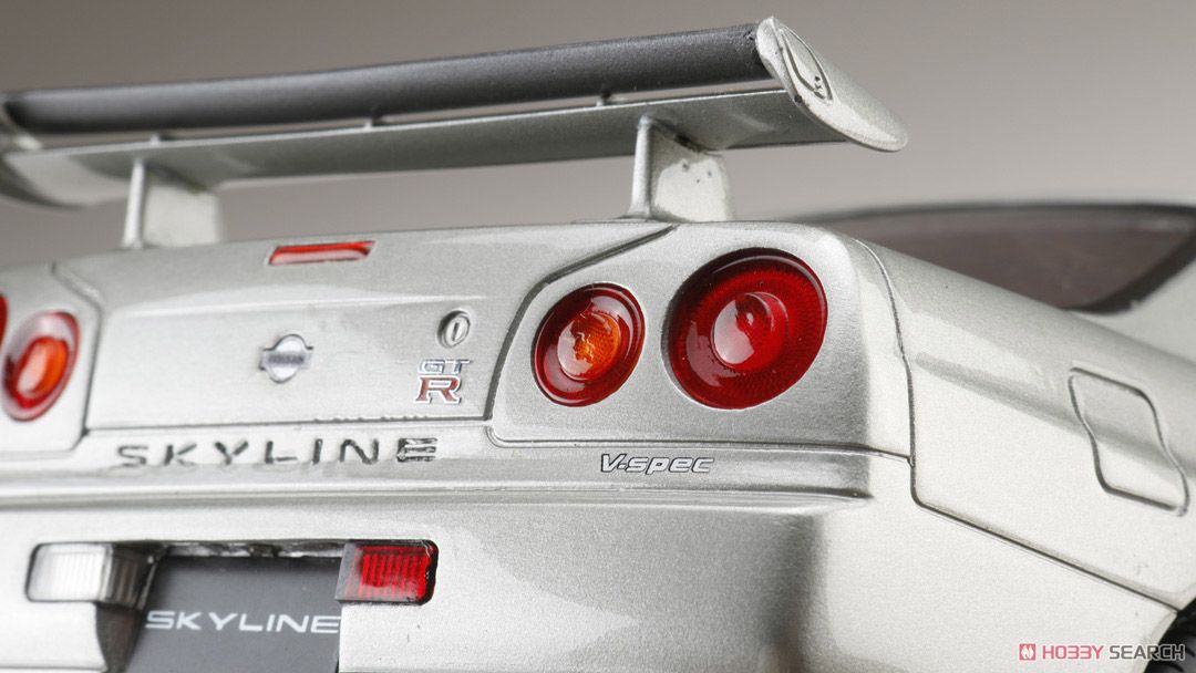 Nissan Skyline GT-R V Spec 1999 (BNR34) Sonic Silver (M) (Diecast Car) Item picture5