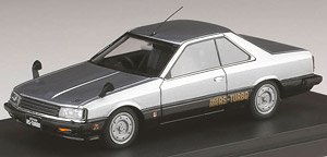 Nissan Skyline Hardtop 2000 RS-Turbo (KDR30) Wing Mirror Gun Gray Metallic/Black 2 Tone (Diecast Car)