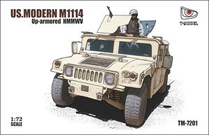 U.S. HMMWV M1114 Up-Armored HMMWV (Plastic model)