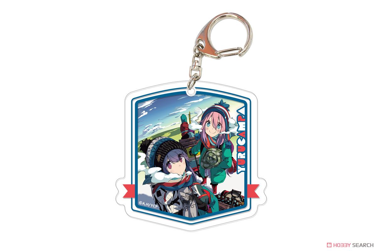 [Yurucamp] Acrylic Key Ring 02 (Anime Toy) Item picture1