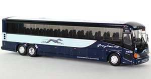 (HO) MCI D4505 Greyhound Bus Dallas (Model Train)
