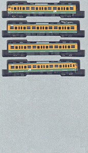 115系1000番台 湘南色 (JR仕様) 4両増結セット (増結・4両セット) (鉄道模型)