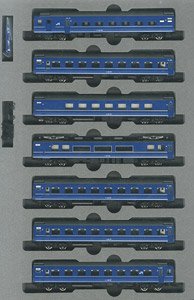 Series 24 Type 25 Limited Express Sleeping Car `Seto, Asakaze` (Basic 7-Car Set) (Model Train)