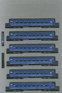 Series 24 Type 25 Limited Express Sleeping Car `Seto, Asakaze` (Add-On 6-Car Set) (Model Train)