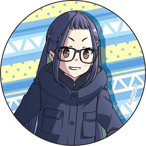 Yurucamp Can Badge Chiaki Ohgaki (Anime Toy)