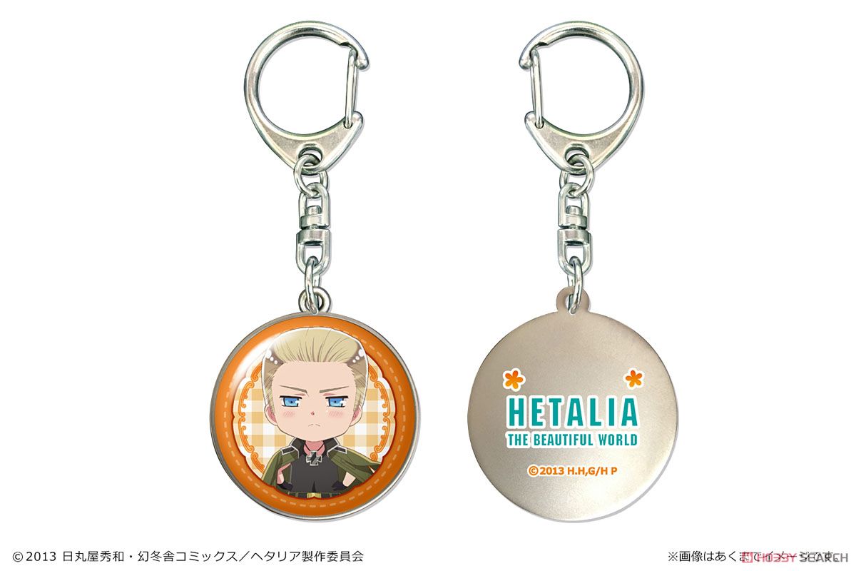 [Hetalia: The Beautiful World] Dome Key Ring 02 (Germany) (Anime Toy) Item picture1