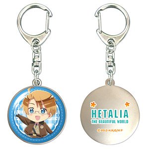 [Hetalia: The Beautiful World] Dome Key Ring 04 (America) (Anime Toy)