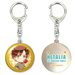 [Hetalia: The Beautiful World] Dome Key Ring 09 (Romano) (Anime Toy)
